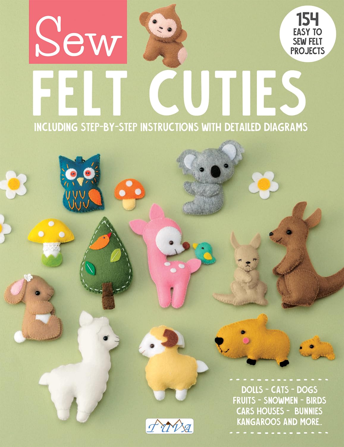 Sew Felt Cuties by  Tuva Publishing - 9786057834768