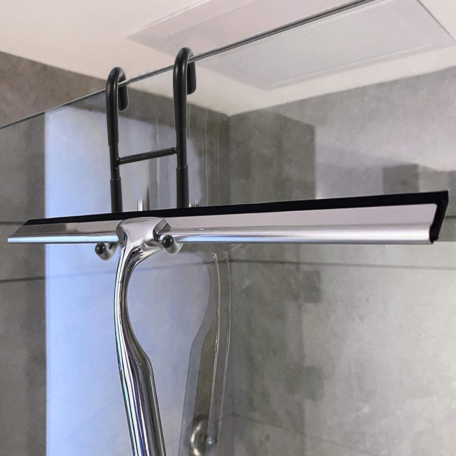 4pcs Rose Gold 304 Stainless Steel S Hooks Double Hooks Punch Free Metal Storage for Door Back Bathroom Towel Coat Organizer Home Kitchen Utility