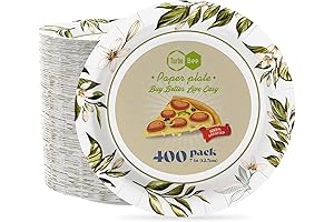 Turbo Bee 7 Inch Paper Plates: Durability Meets Convenience