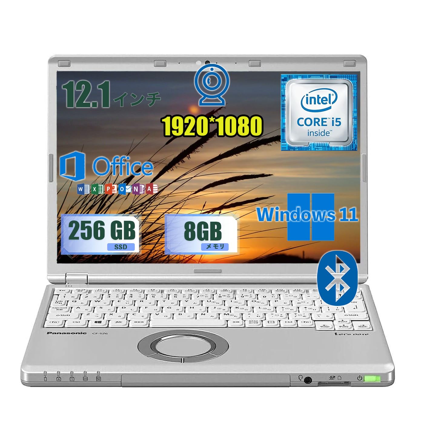 Panasonic 12.1インチ ノートパソコン　SZ-6JD3QR　　K Amazon.co.jp: 【整備済み品】パナソニック(Panasonic) 超軽量 ノート