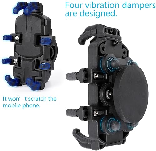 Miniatura 3 de Soporte magnético para teléfono de motocicleta, tirador magnético de 66 libras, soporte resistente antivibración para tanque de gasolina, universal