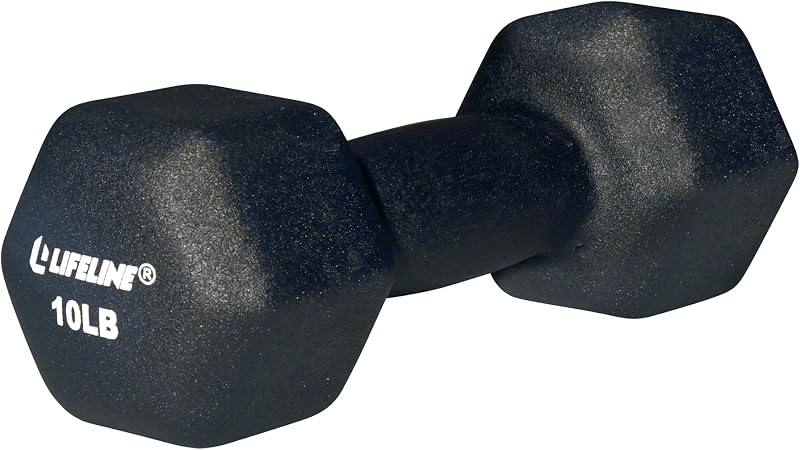 Fitness Neoprene Dumbbell Weights - Premium Quality Equipment for Home Gym - Multiple Weight Options