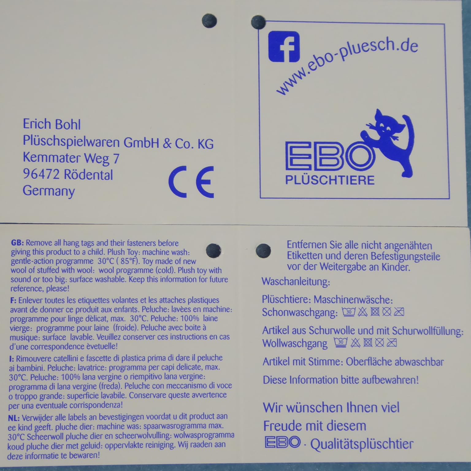 EBO 60269 Dinosaurier, 93 cm hoch, grün-gelb, stehend