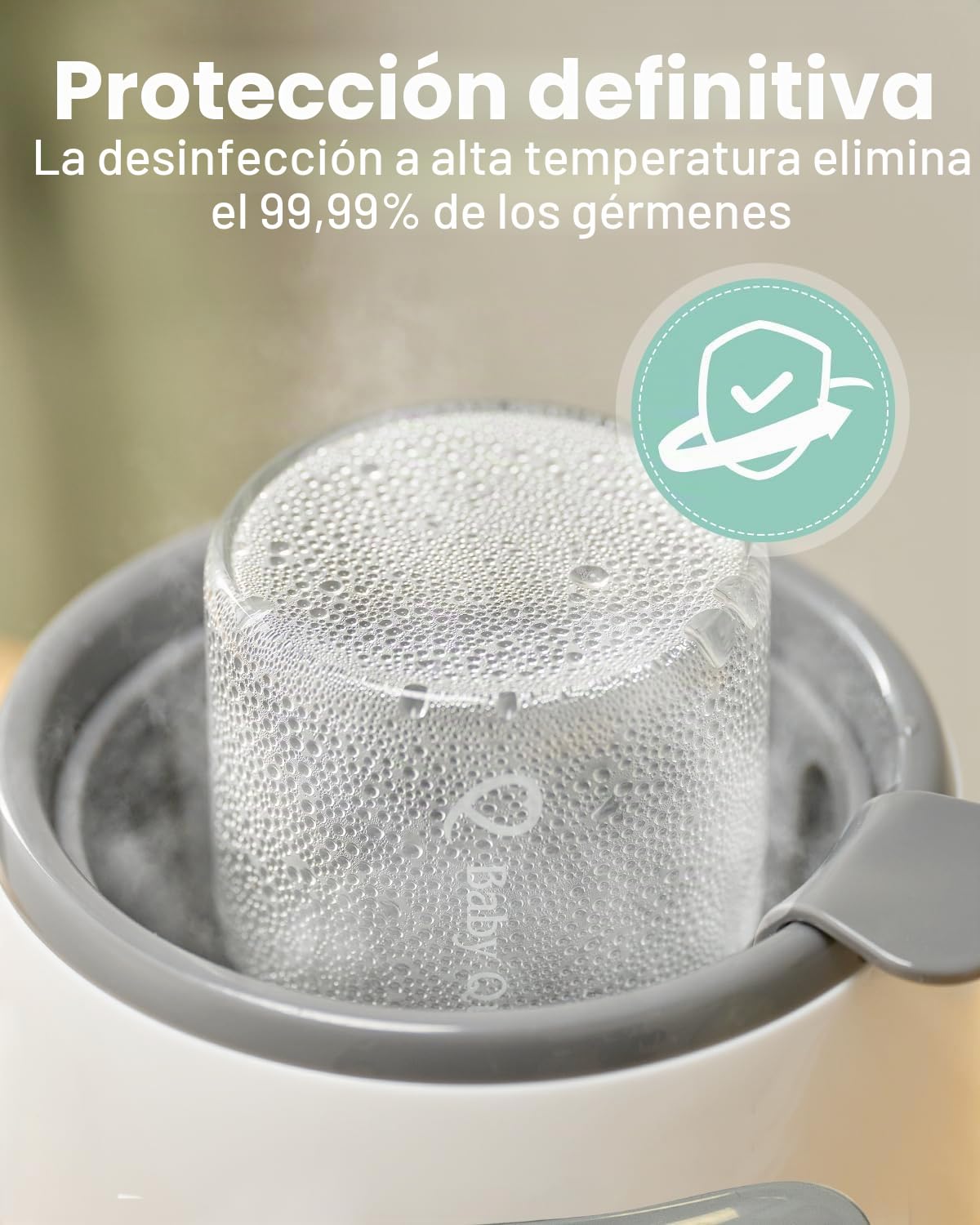 GROWNSY Calentador de biberones 10 en 1 para bebés y esterilizador para todos los biberones, calentamiento rápido, control de temperatura preciso, apagado automático, para leche, papilla