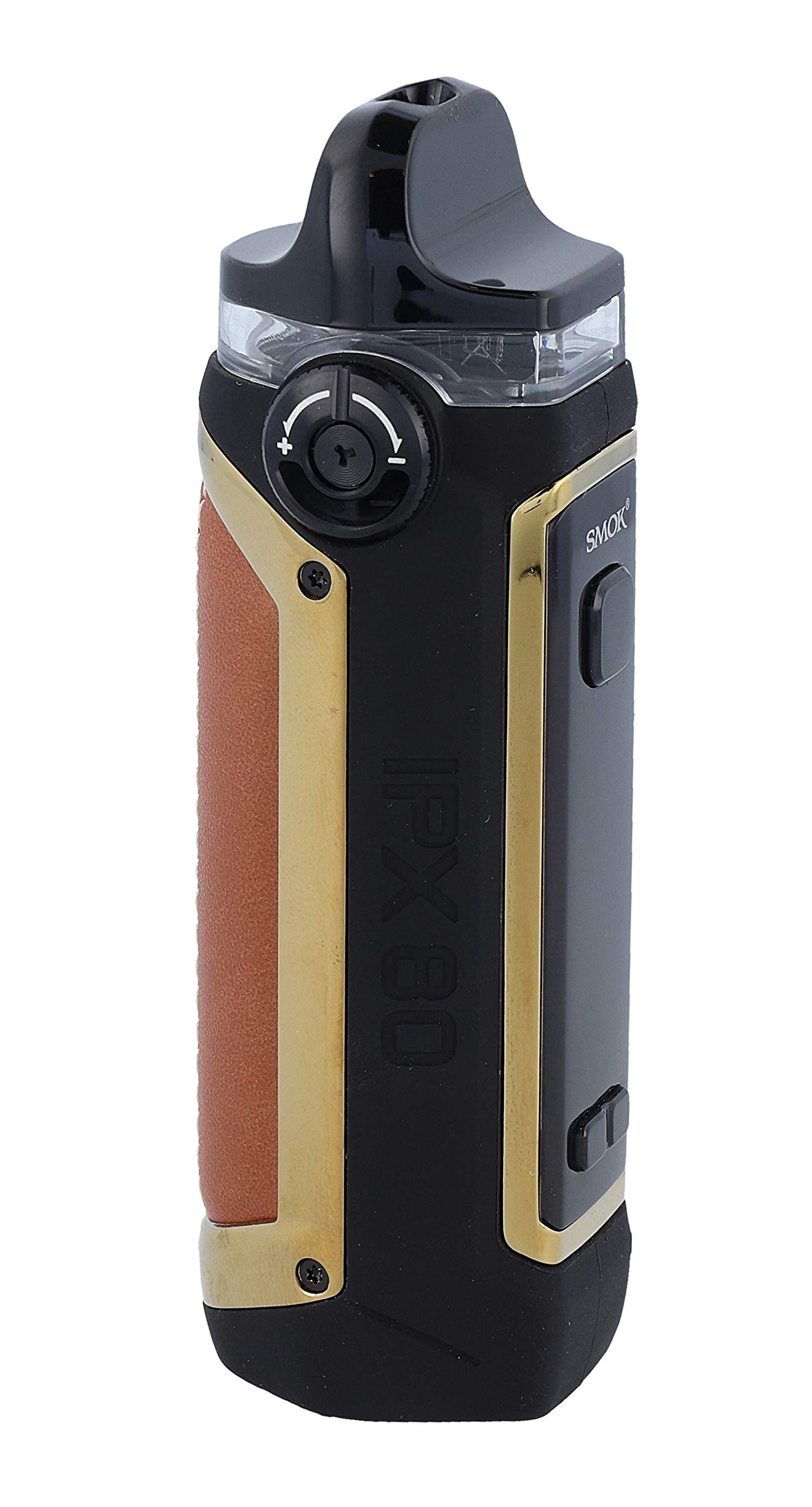 SMOK, IPX80 E Zigarette 3000mAh bis 80W Leistung 55ml Tankvolumen Farbe, Braun