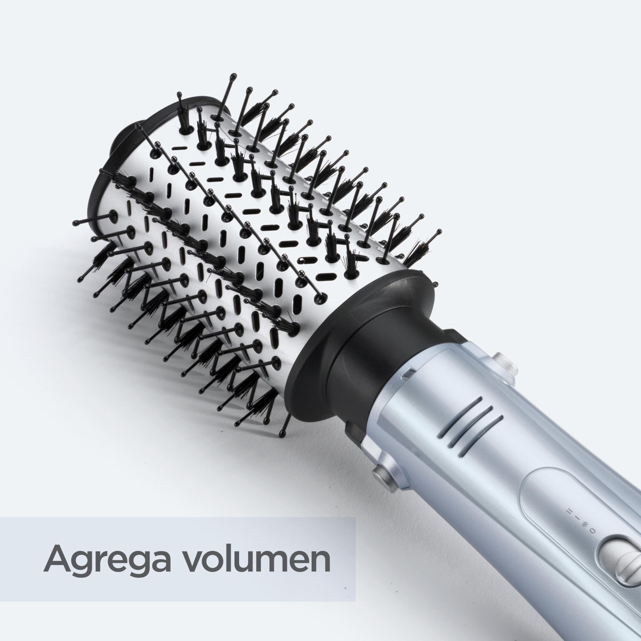 BaByliss Hydro Fusion AS774E Cepillo secador de pelo 4 en 1 Antiencrespamiento Azul