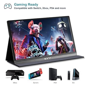 ポータブルモニター フルHD HDMI USB-C Amazon.co.jp: ポータブルモニター、13.3インチHD 1366*768小型