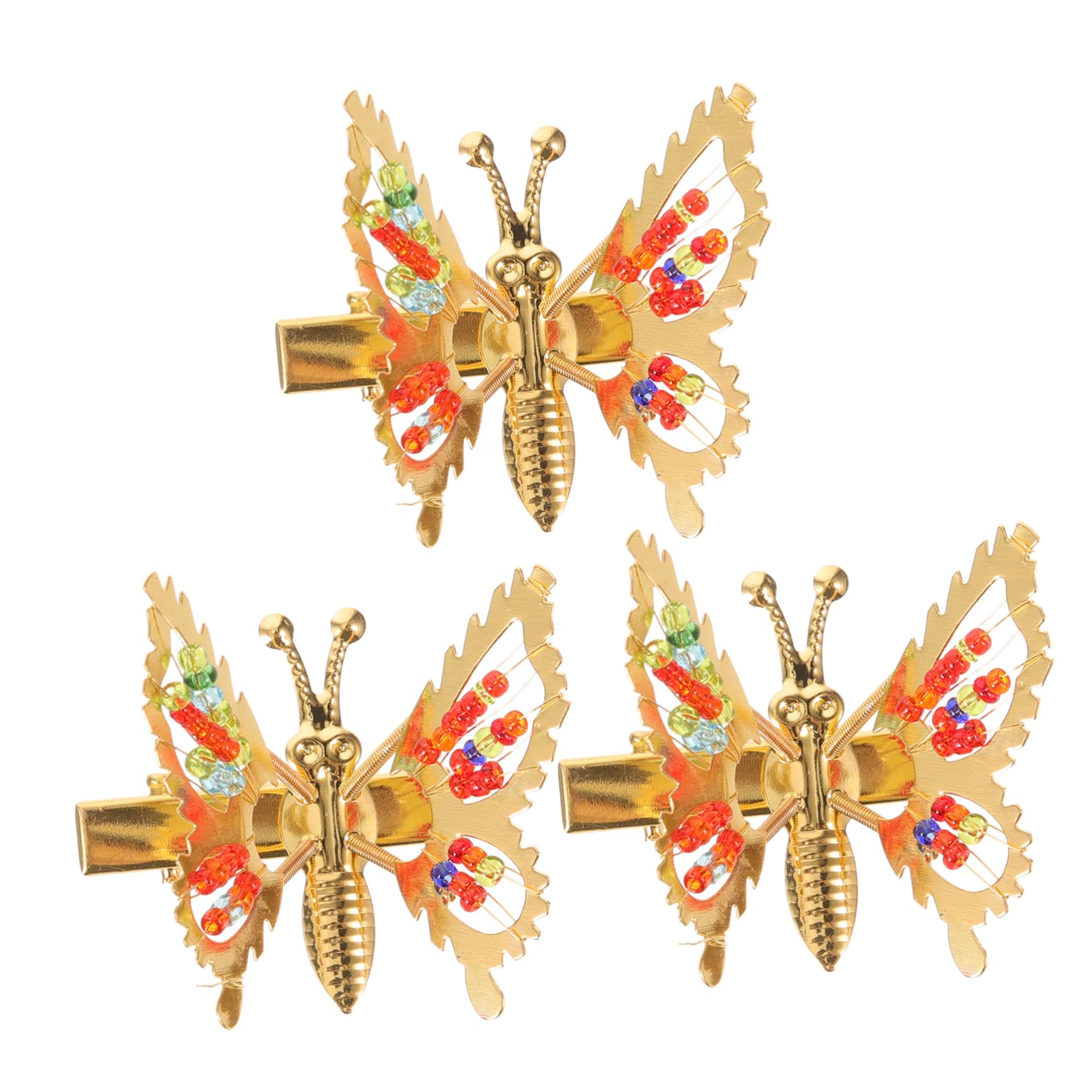 Fermagli A Farfalla In Metallo - Per Capelli, Accessori Moda Femminile E Sposa