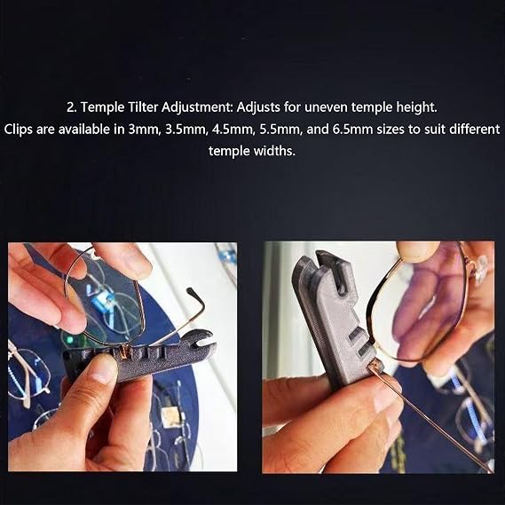 Glasses Frame Adjusting Tool Portable Eyewear Temple Arm Adjusting Repair