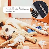 Vista 6 de Funda para mando a distancia que brilla en azul para Roku Voice Remote (oficial) Control RCA1R, RC-GZ1 - Funda de silicona antideslizante