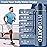 QLUR Water Bottle with Straw, 32oz Motivational Water Bottles with Time Marker to Drink, Tritan BPA Free, 1L Sports Water Bottle with Carry Strap LeakProof for Women Gym Fitness Outdoor (1 Pack)