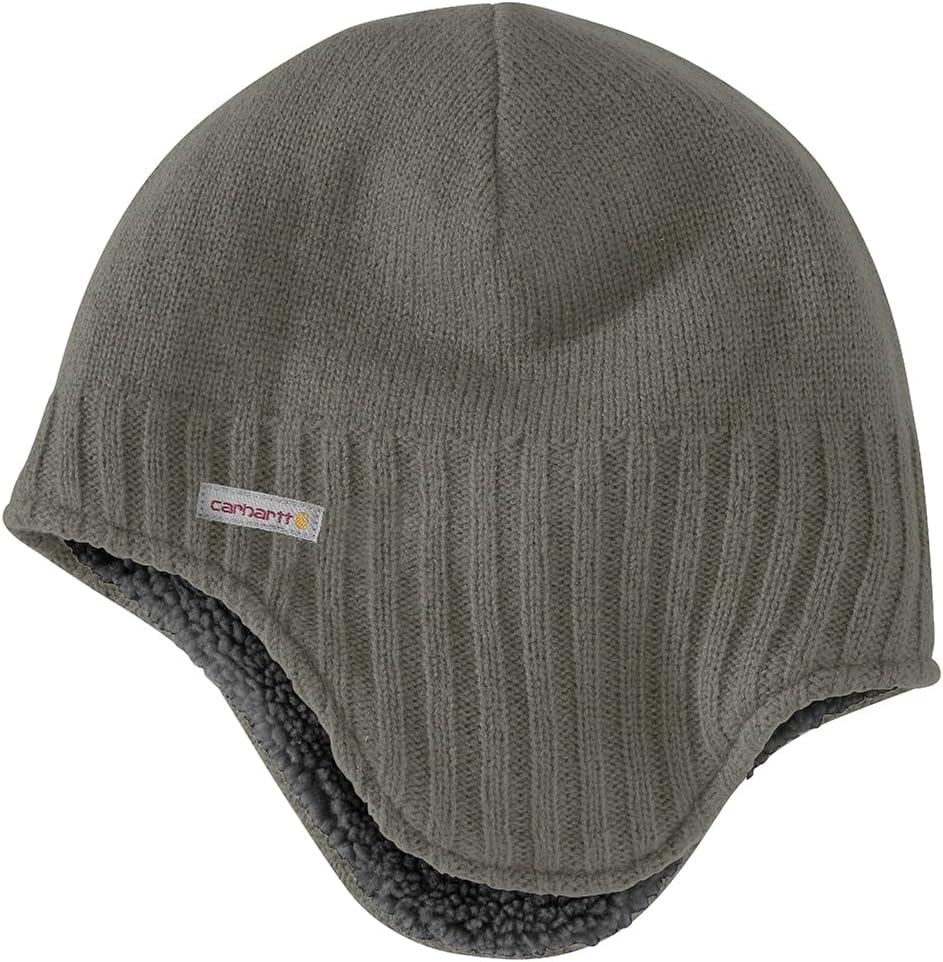 Carhartt Men's Knit Sherpa Lined Earflap Hat