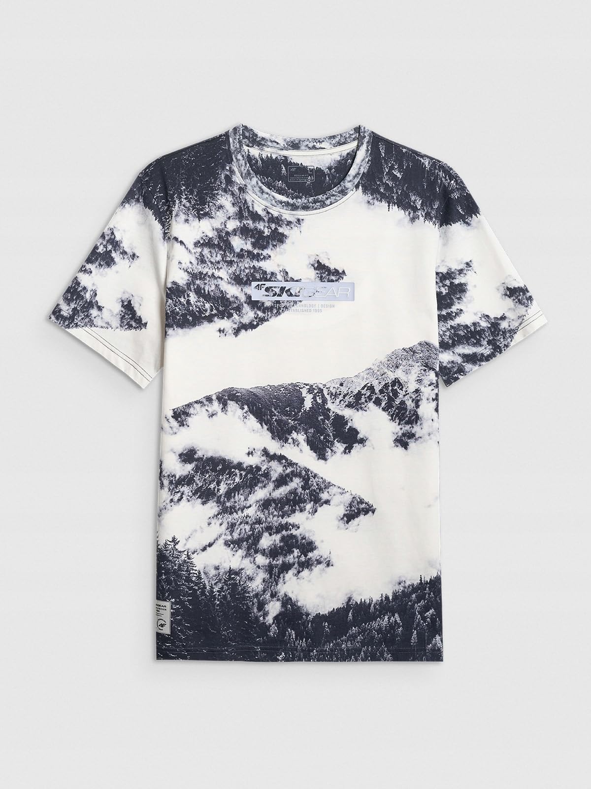KOSZULKA MĘSKA TSHIRT 4F BAWEŁNA SUPER MATERIAŁ