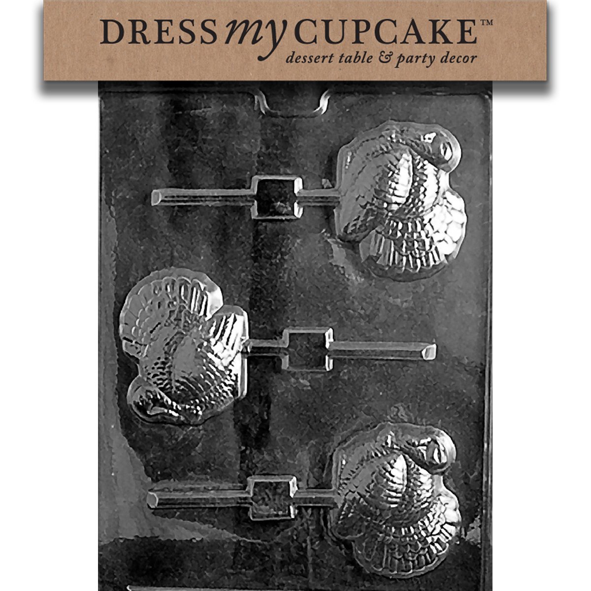 Dress My Cupcake Schokoladenform – Kleeblatt-Lutscher, FDA-zugelassen