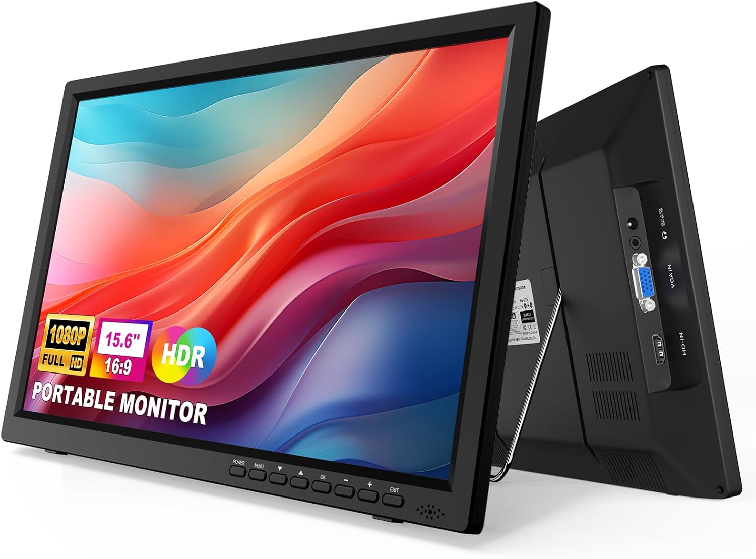 15.6-inch HD LED Monitor for Office and Home use