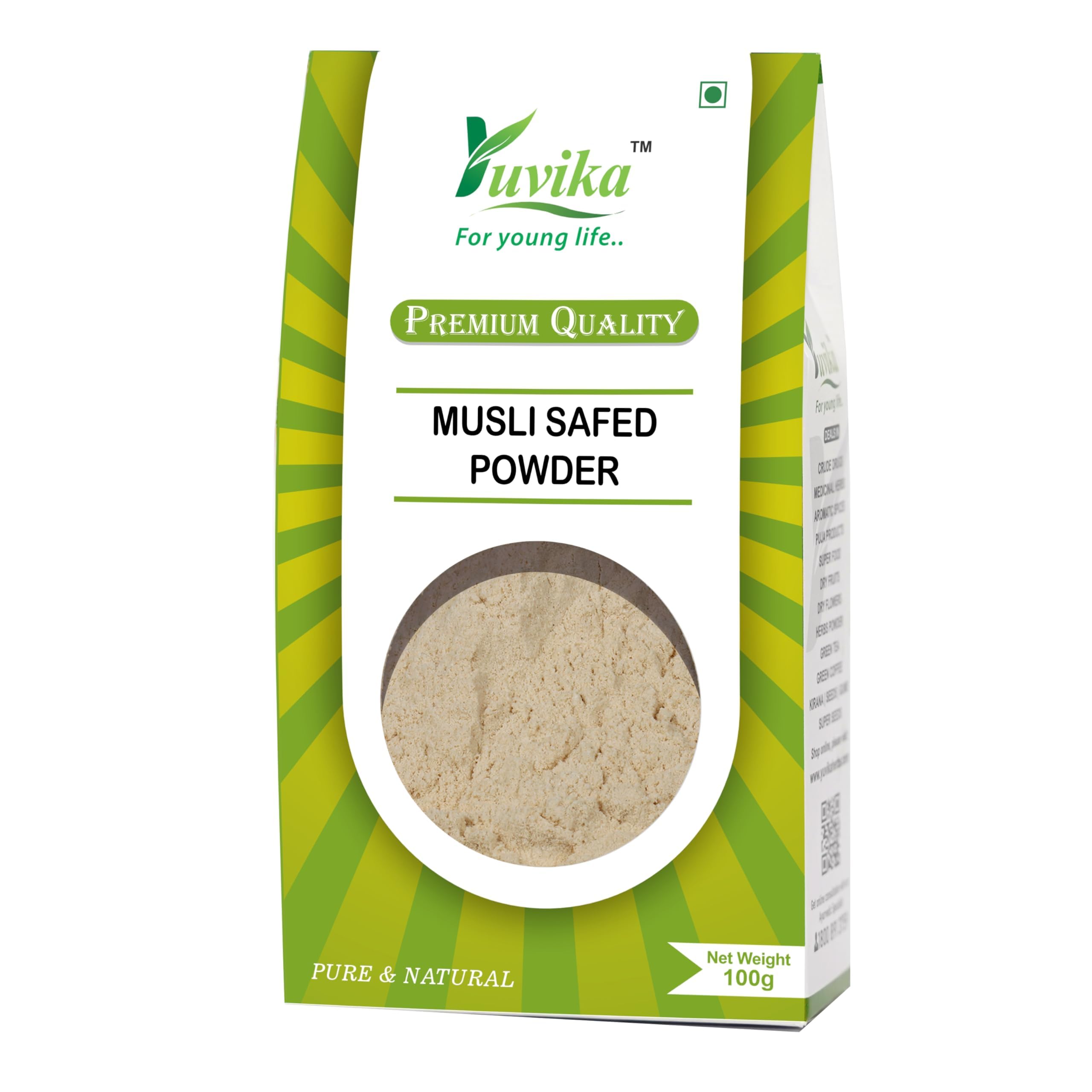 Musli Safed Powder - Chlorophytum Borivilianum - White Musli - Shwet Muslie Root 100 Grams (B0B9RJC1P5) Amazon Price History, Amazon Price Tracker