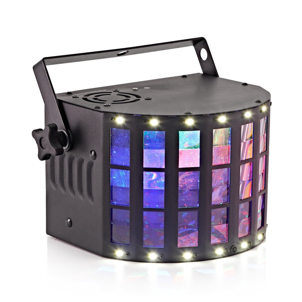 Gear4music Rgbw Cluster Derby Light With Strobe By