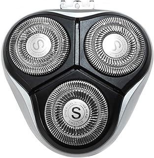 SweetLF Men's Electric Shaver Replacement Shaving Heads Fit for All SweetLF Electric Razors (SWS7105, SWS7105bk Replacement Shaver Head)