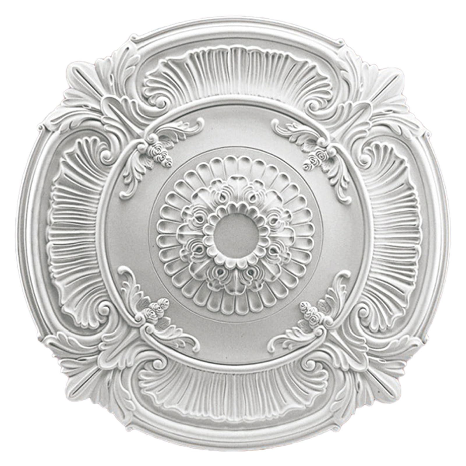 Foelanne White H Pu Ceiling Light Medallion White Multiple Sizes(,66Cm)