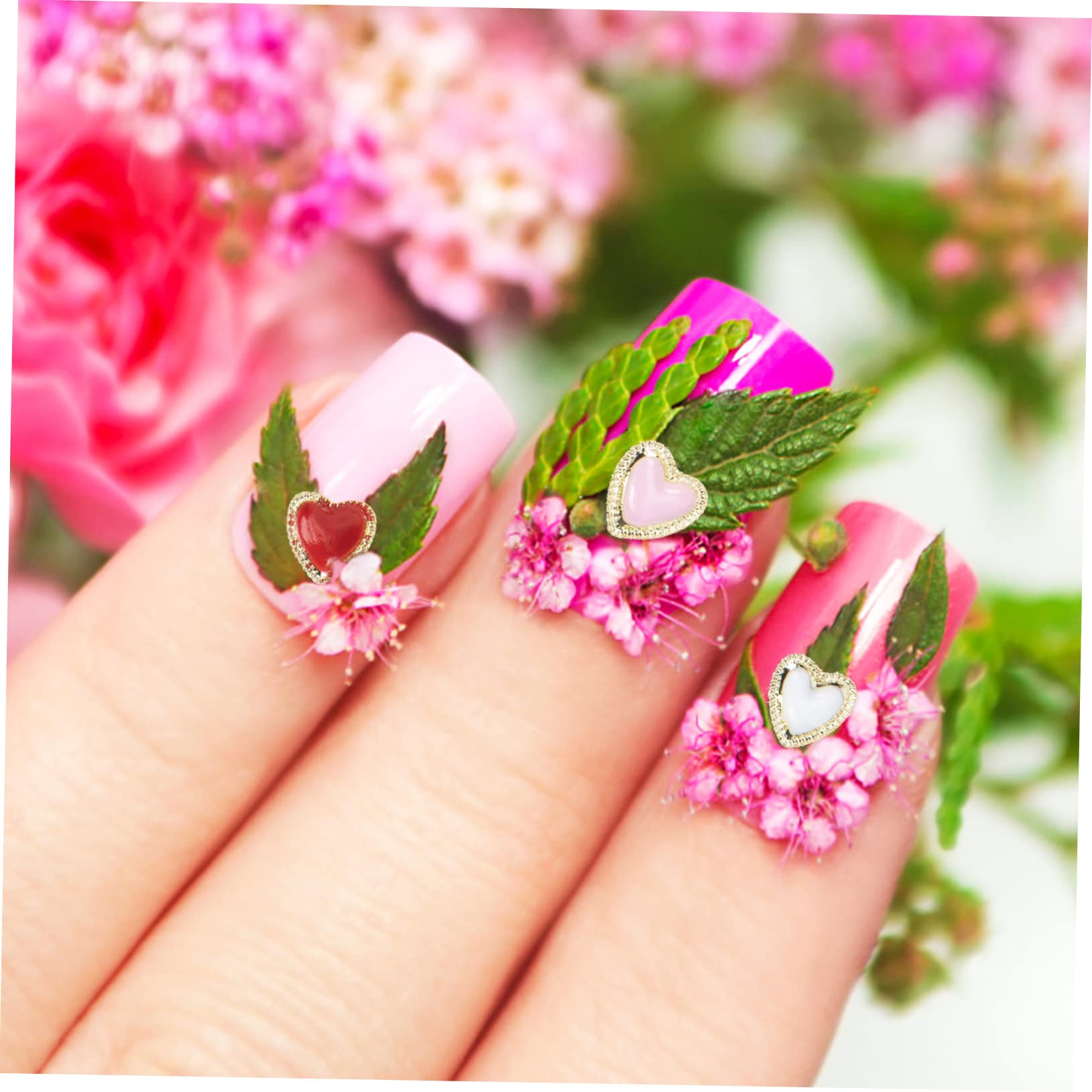 VICASKY 2 Set Charms Unici Per Unghie Stile Barocco Con E Decorazioni Manicure Femminili Eleganti Per Feste E 60 Pezzi*2