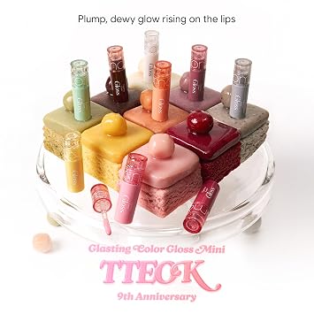rom&nd GLASTING COLOR GLOSS MINI S14 MILK TTEOK