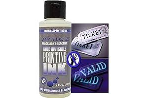 Industrial Invisible Blue UV Blacklight Reactive Security Ink: Make Your Designs Pop!