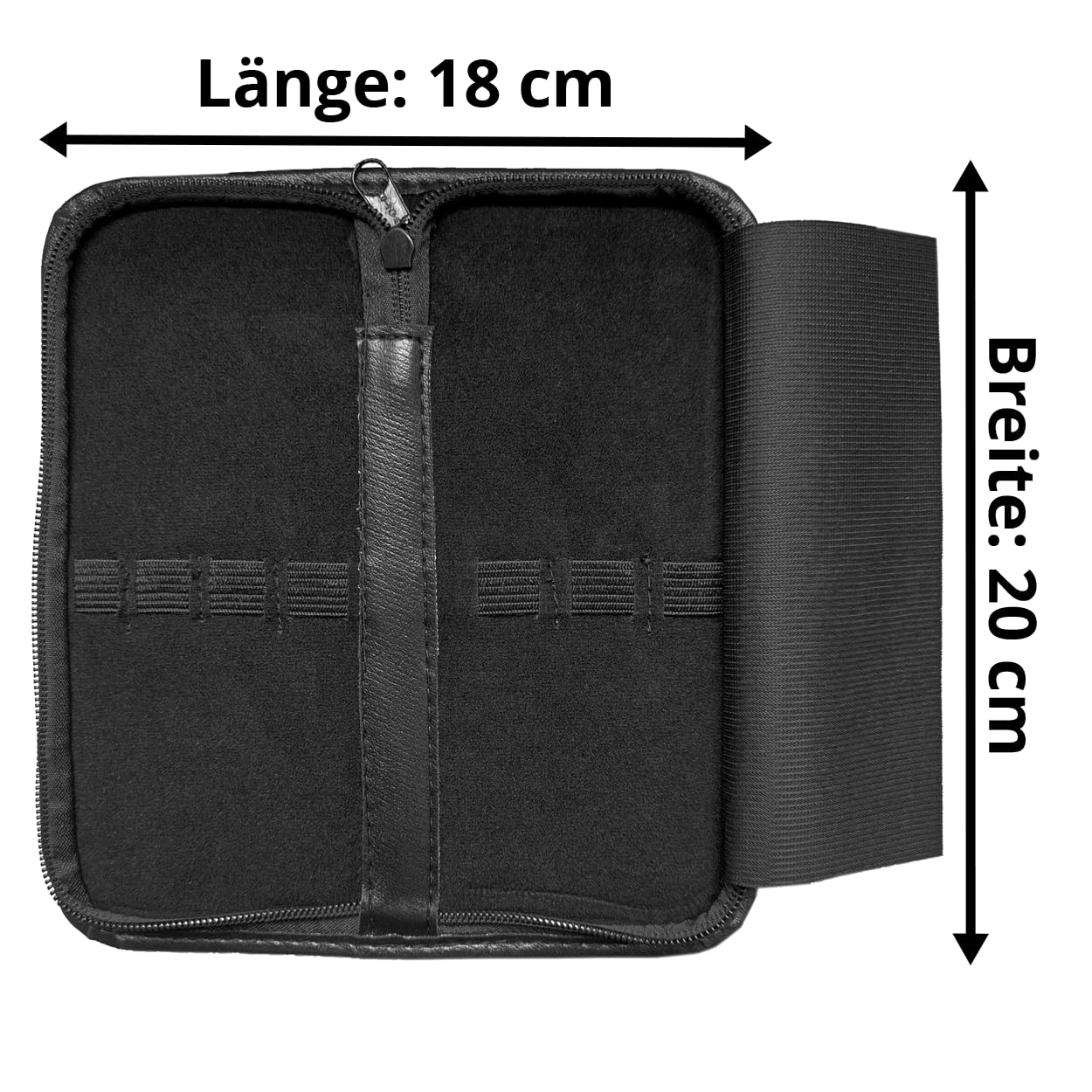 May - Set de manicura de 7 piezas con estuche. Instrumentos de belleza de acero inoxidable.