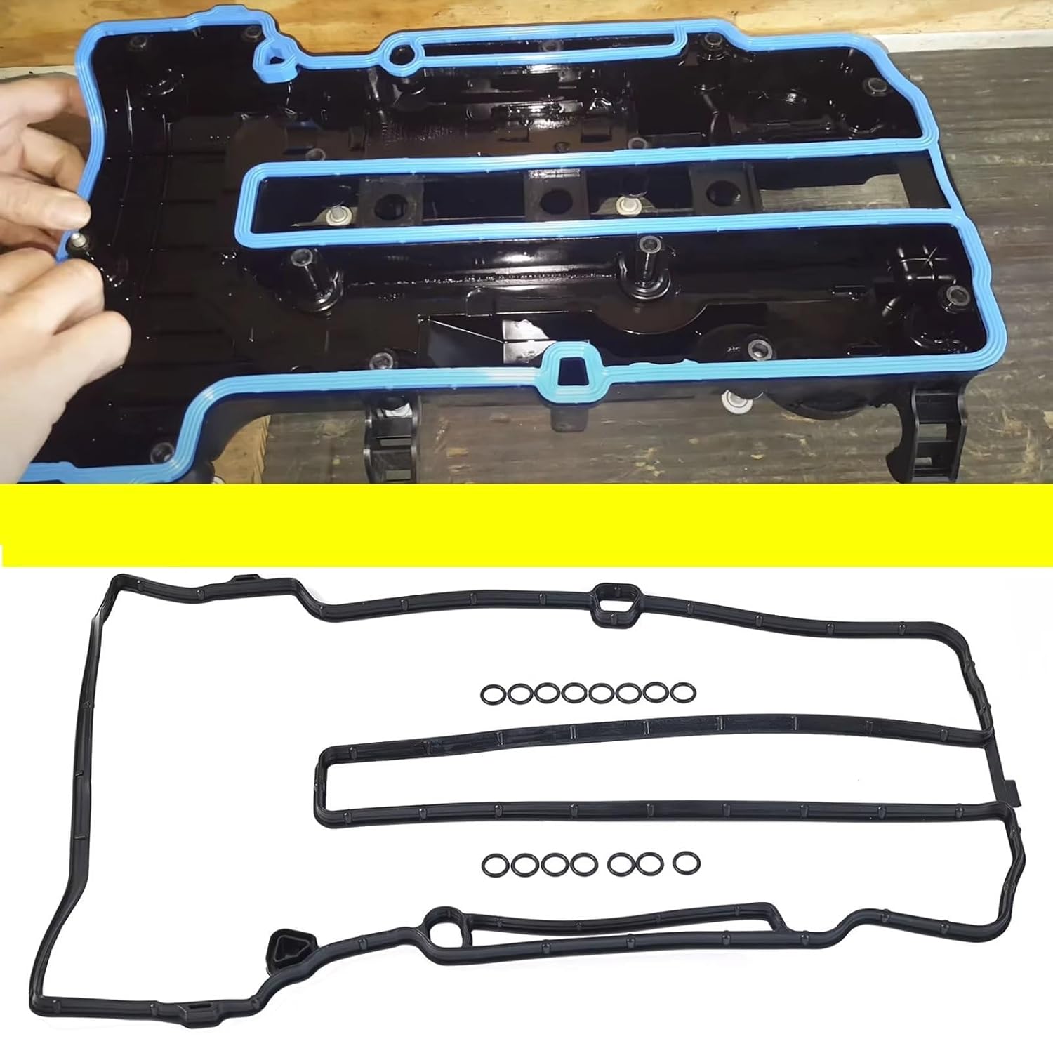 for Chevrolet for Sonic 2012-2016 for Trax 1.4L 2015-2016 Car Engine Valve Cover Gasket OEM:714234900 55573747 VS50807R Rocker Cover Cam Gasket