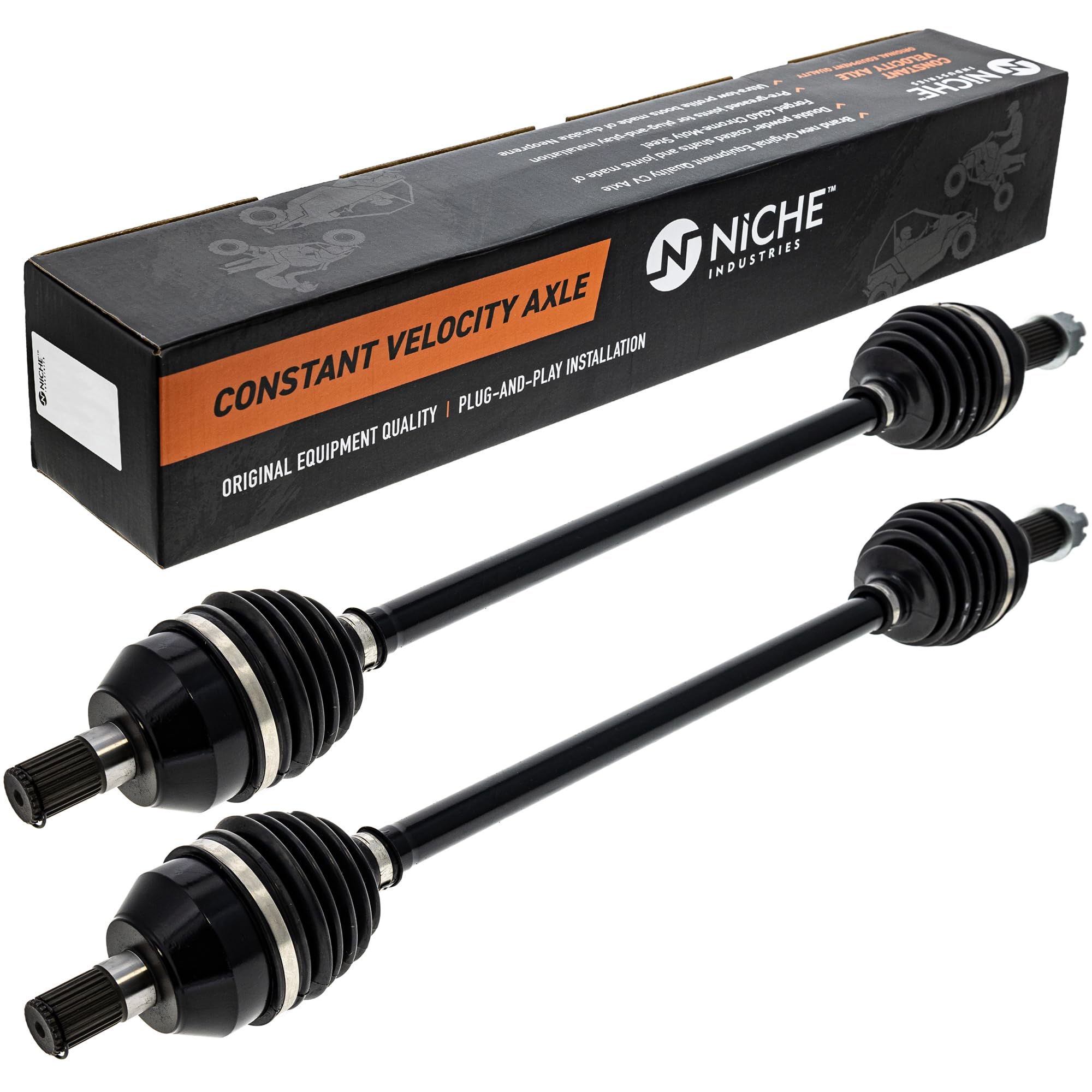 Amazon.com: NICHE Front CV Axle Half Drive Shaft for Can-Am