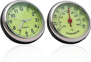 Portable de voiture 4 x 4 A/C Vent Clip Système de 12 heures Horloge Thermomètre Parfum de stockage