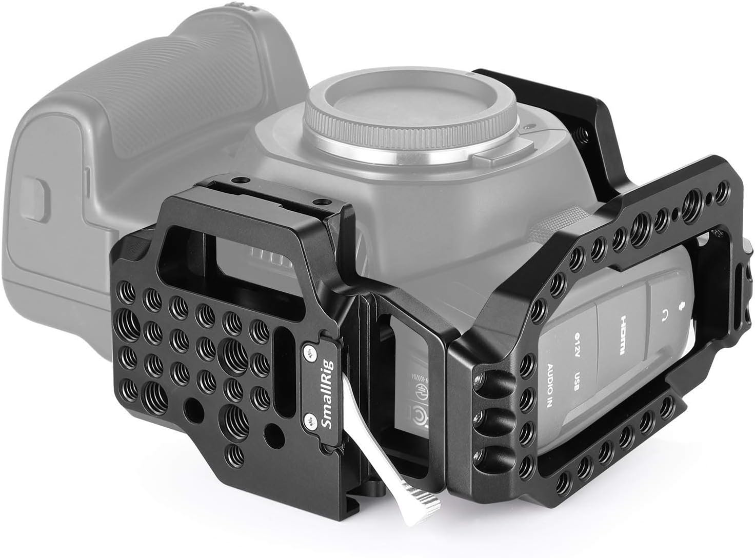 🔥 Hоt Dеаlѕ SMALLRIG BMPCC Quick Release Half Cage for Blackmagic Design Pocket Cinema Camera 4K & 6K with Quick Release Plate for Manfrotto 501PL Standard – 2255