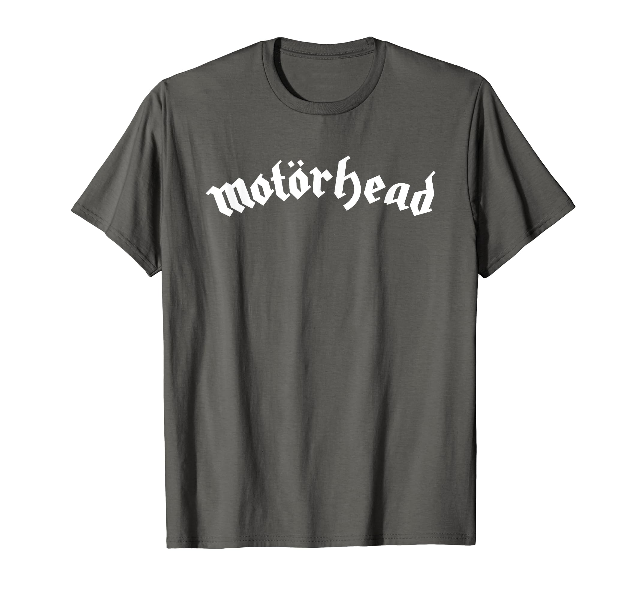 Motörhead OfficialMotörhead – White Logo On Asphalt T-Shirt