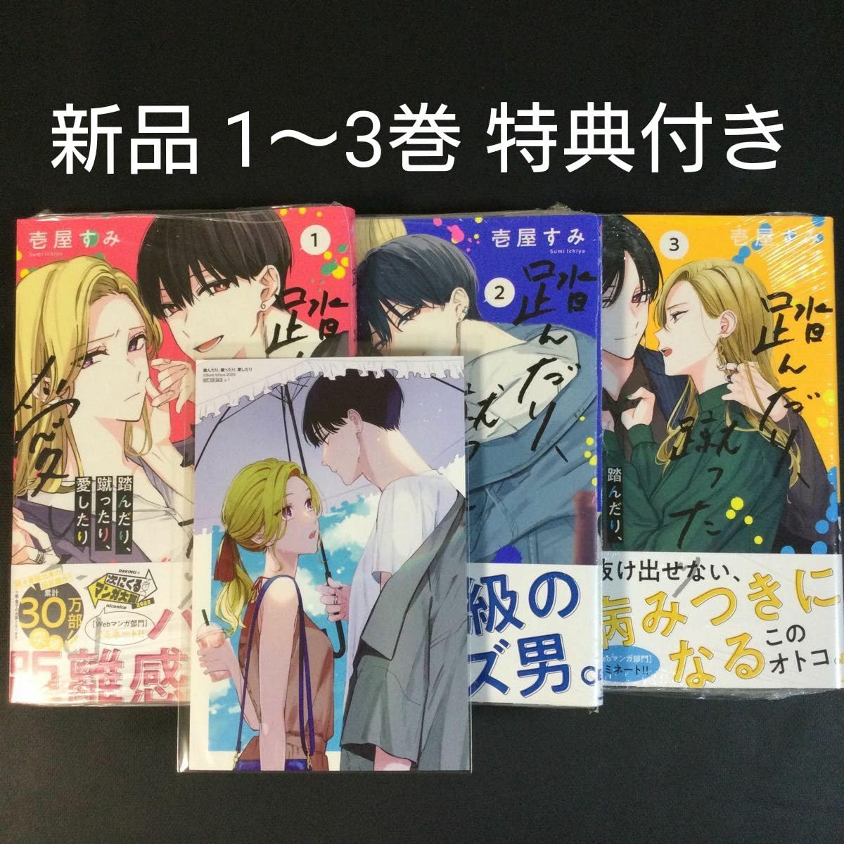 Amazon.co.jp: 踏んだり、蹴ったり、愛したり 踏み愛 1巻 2巻 3