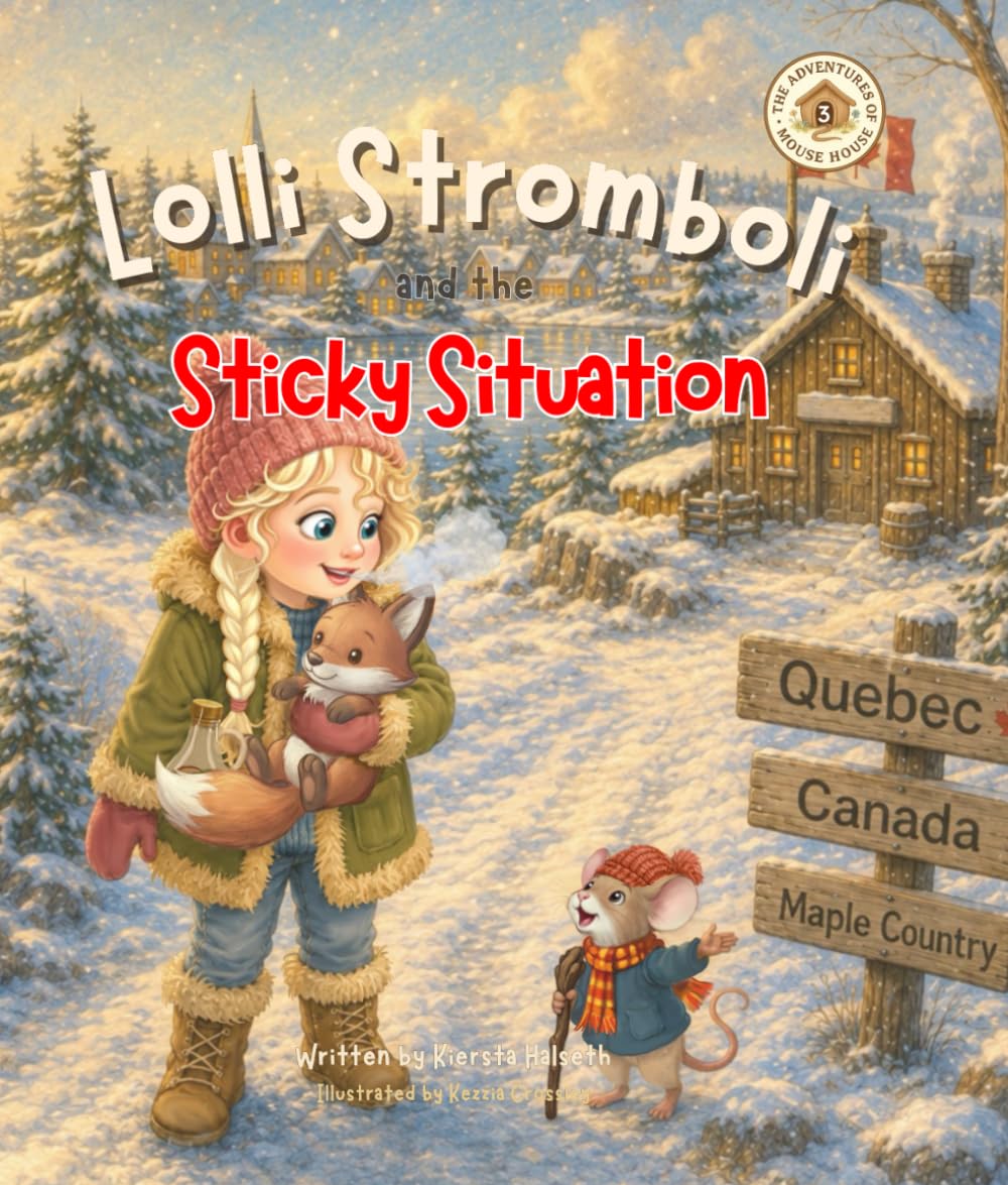 Lolli Stromboli and the Sticky Situation: A Bedtime Picture Book Adventure to Canada About Teamwork and Patience (Lolli Stromboli & The Adventures of Mouse House)