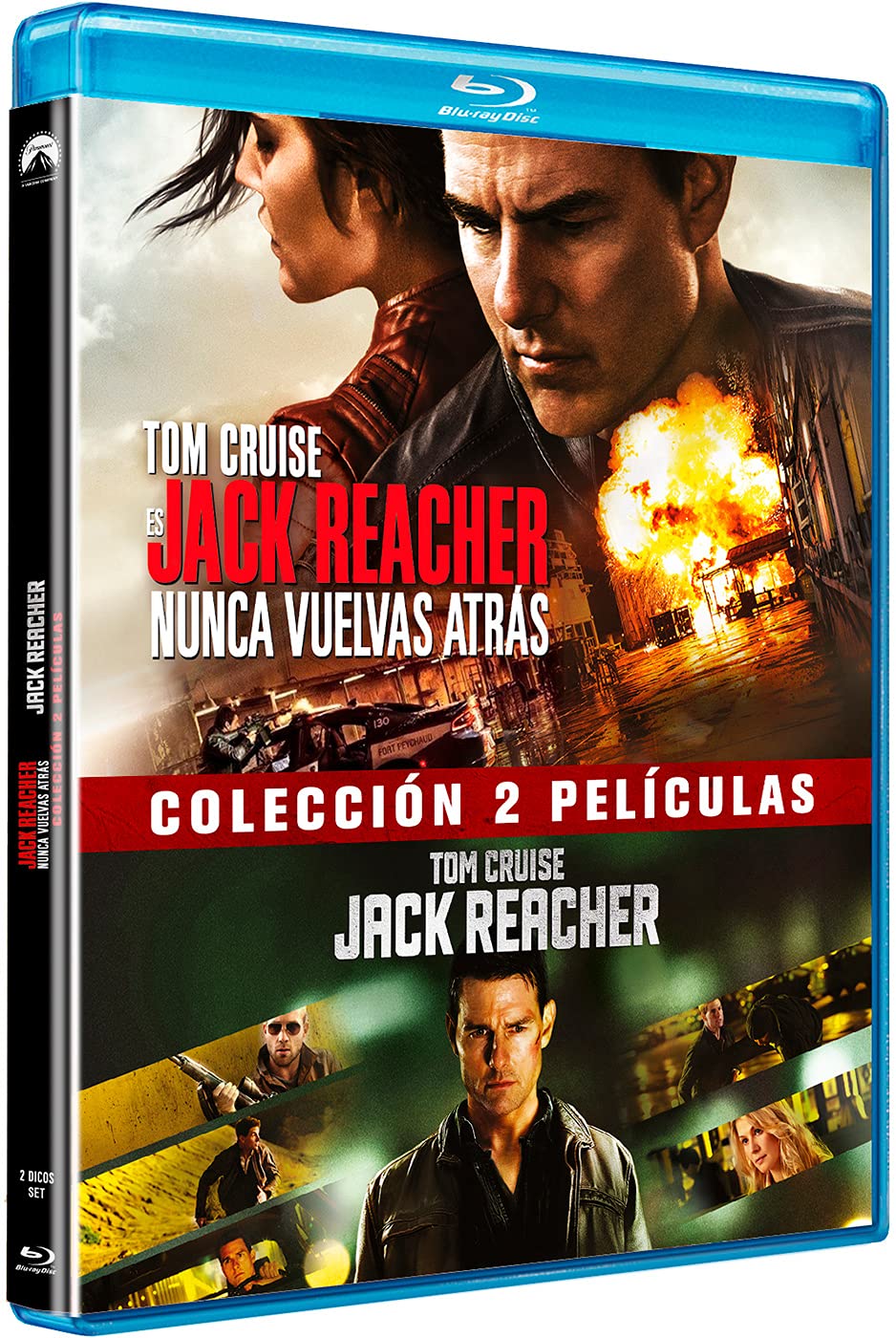 Jack Reacher Colección 2 Películas (Jack Reacher + Jack Reacher: Nunca vuelvas atrás) - BD [Blu-ray]