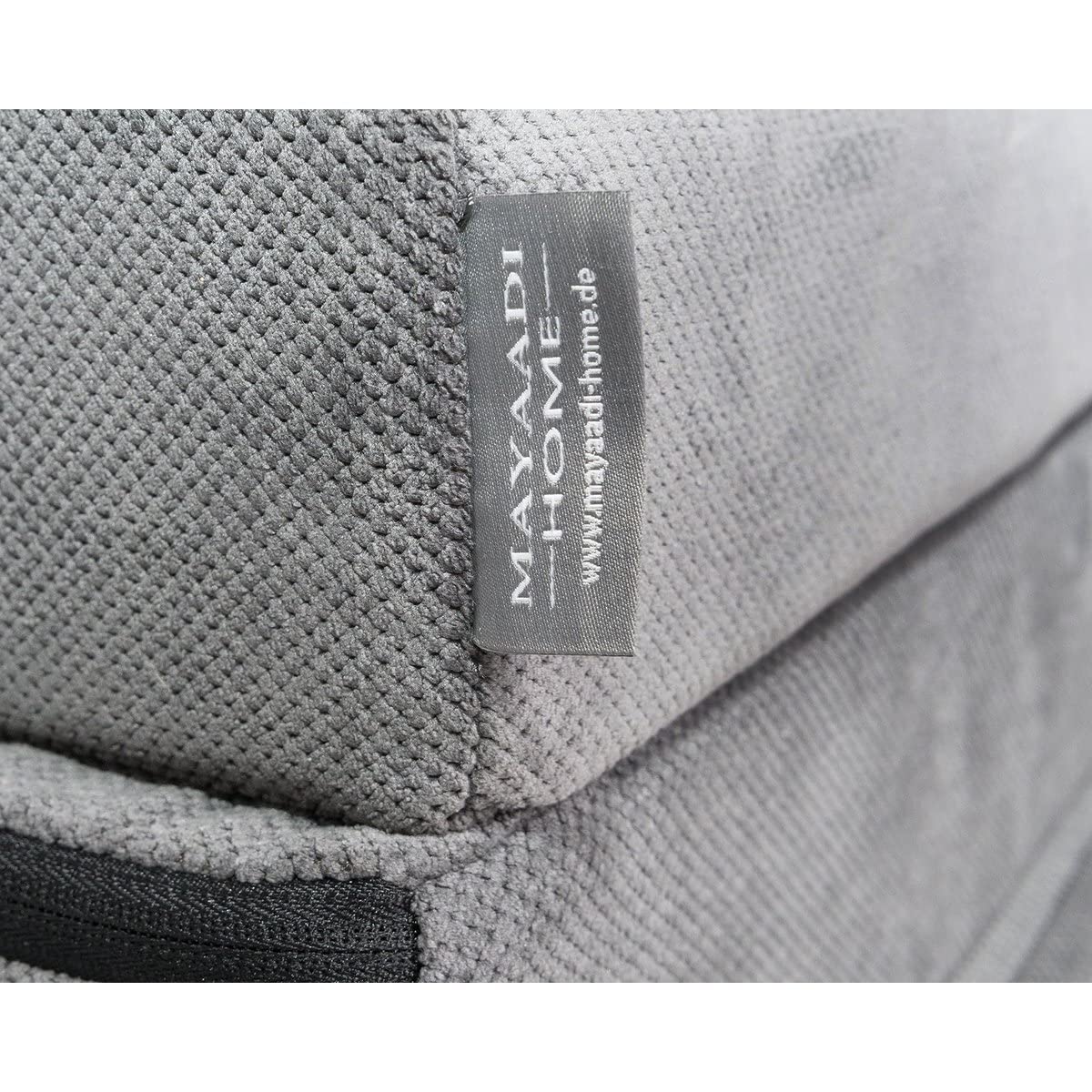 Premium Schlafauflage für V-Klasse | Klappmatratze 185x138x10 cm, Dunkelgrau | Faltbare Matratze für Bus, Faltmatratze Camping