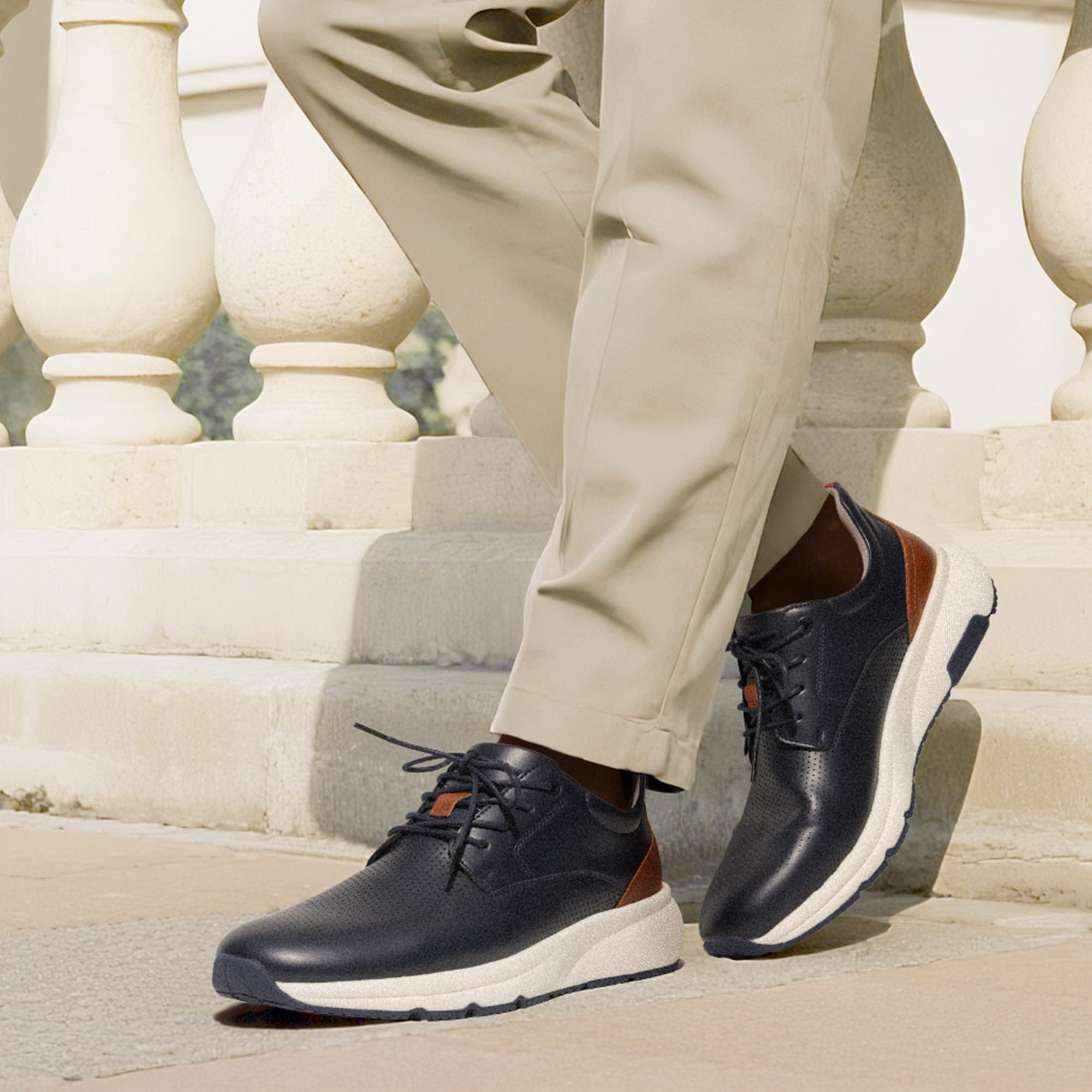 Bruno Marc Zapatos deportivos de vestir casuales para hombre, cómodos durante todo el día, para caminar, transpirables, ligeros, Oxfords MaxFlex ActiveMetro
