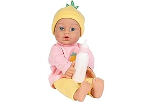 Adorable Blue-Eyed Blonde 11" Baby Doll with Essential Accessories