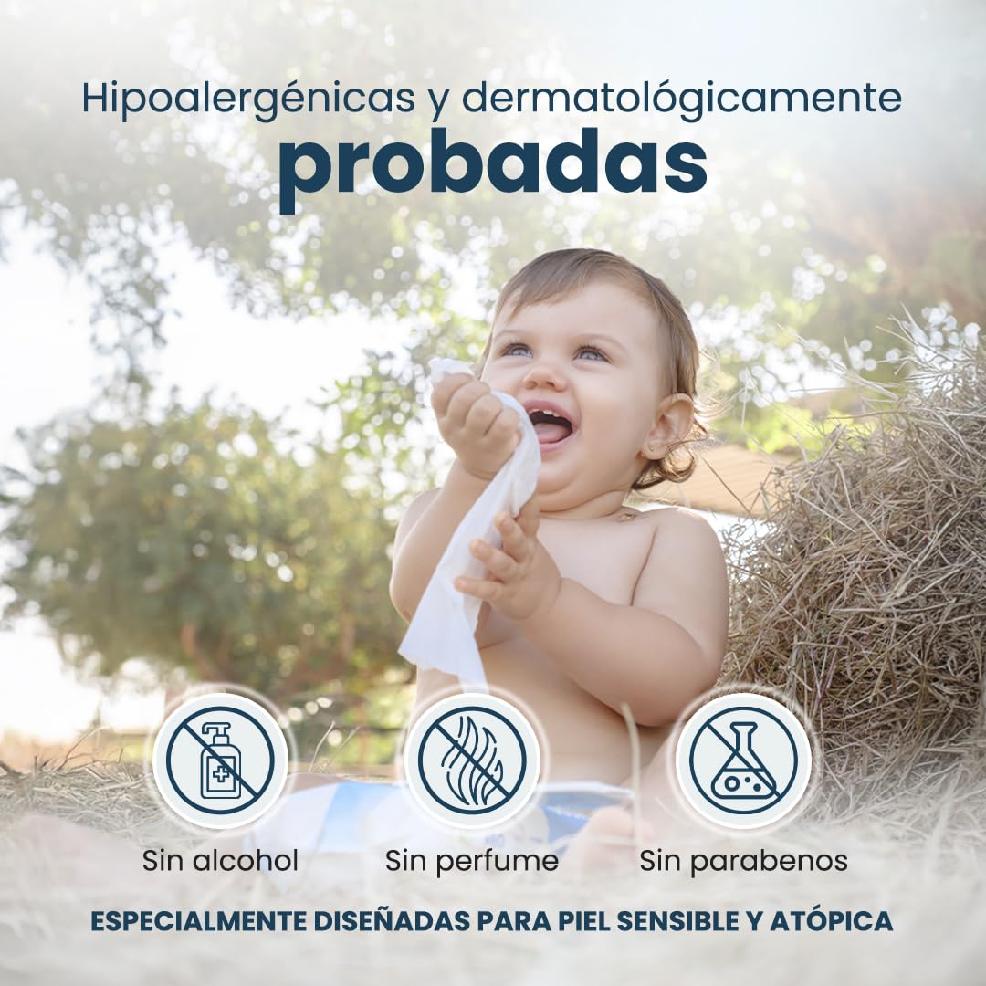 Pingo Toallitas Húmedas para Bebé, 99% Agua, Sin Perfume, Hipoalergénicas y Suaves, 960 Toallitas (12 Packs de 80) - Cuida y Protege la Piel Delicada