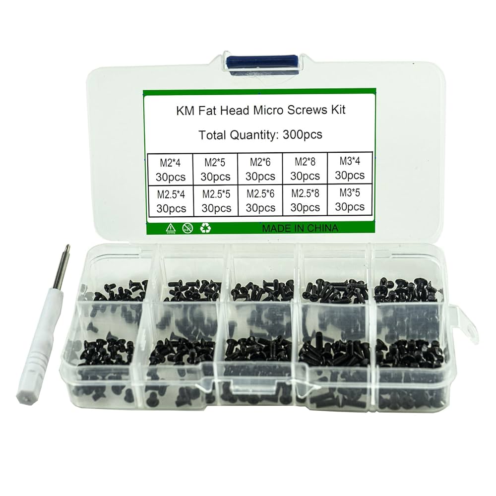 Amazon.co.jp: 必須 300 個/セット短いネジセット 300 個の短い