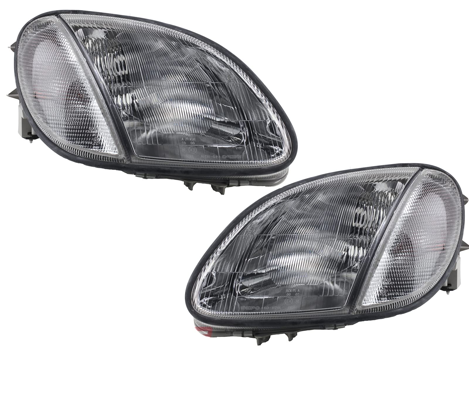 Johns, Scheinwerfer Blinker SET passend für Mercedes R170 SLK H7H7ab 96-04