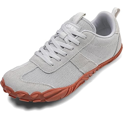UBFEN Sneakers Barefoot Shoes for Womens Mens Minimalist Trail Running Hiking Comfortable Walking