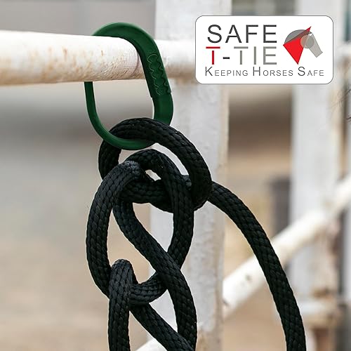 Miniatura 11 de Kensington Protective Products Corbata para caballos, seguridad revolucionaria para ti y tu caballo, con un diseño de liberación rápida para usar