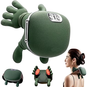 Massager 4D Neck Massager with Heat Electric Portable Neck