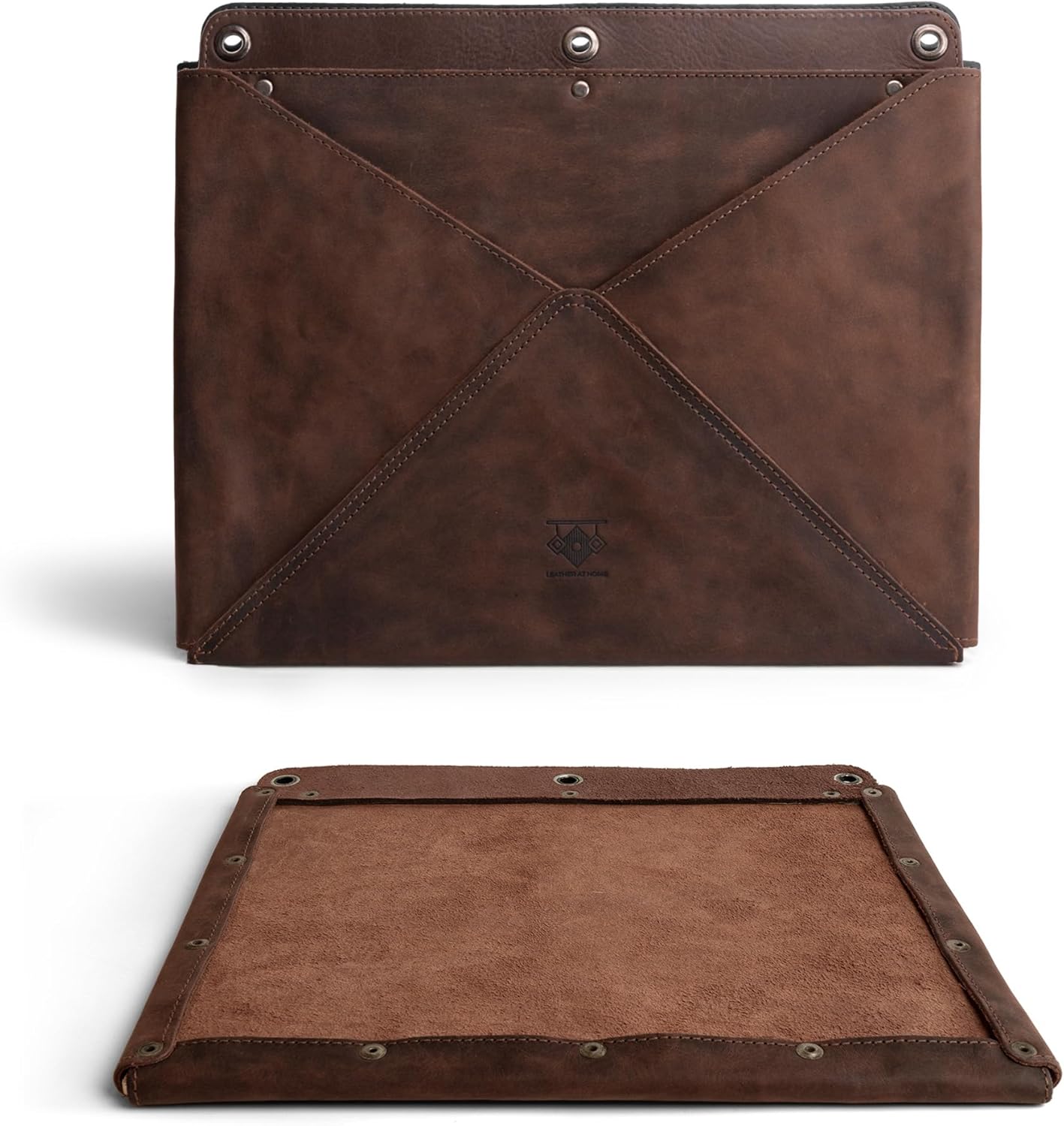 Wall File Organizer, Leather Wall Organizer for Office, Hanging Wall File Holder/Mail Organizer, Stylish Leather Folder for Wall, Office Wall Mounted File Organizer, Wall Hanging File