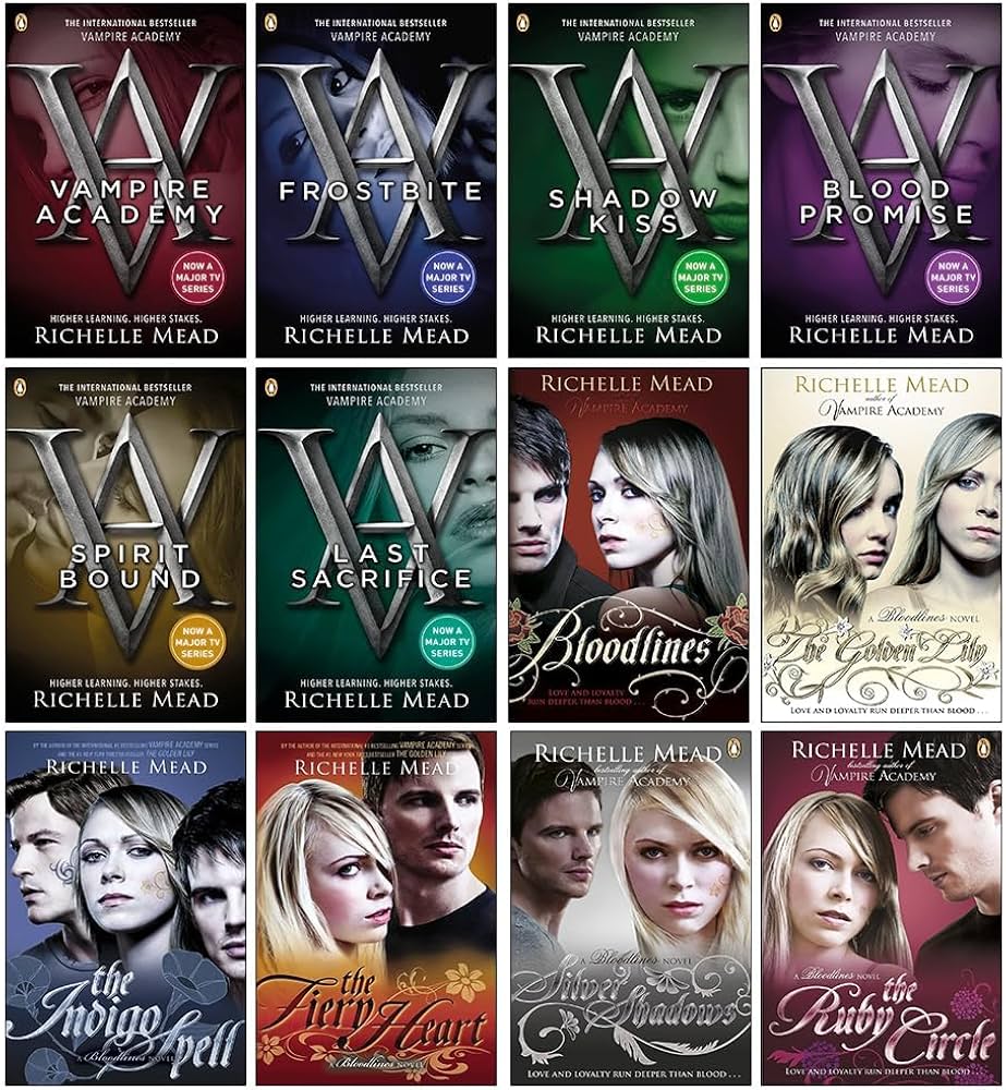 Vampire Academy & Bloodlines Series Collection 12 Books Set