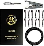 Amazon.co.jp: ソルダーレスケーブル