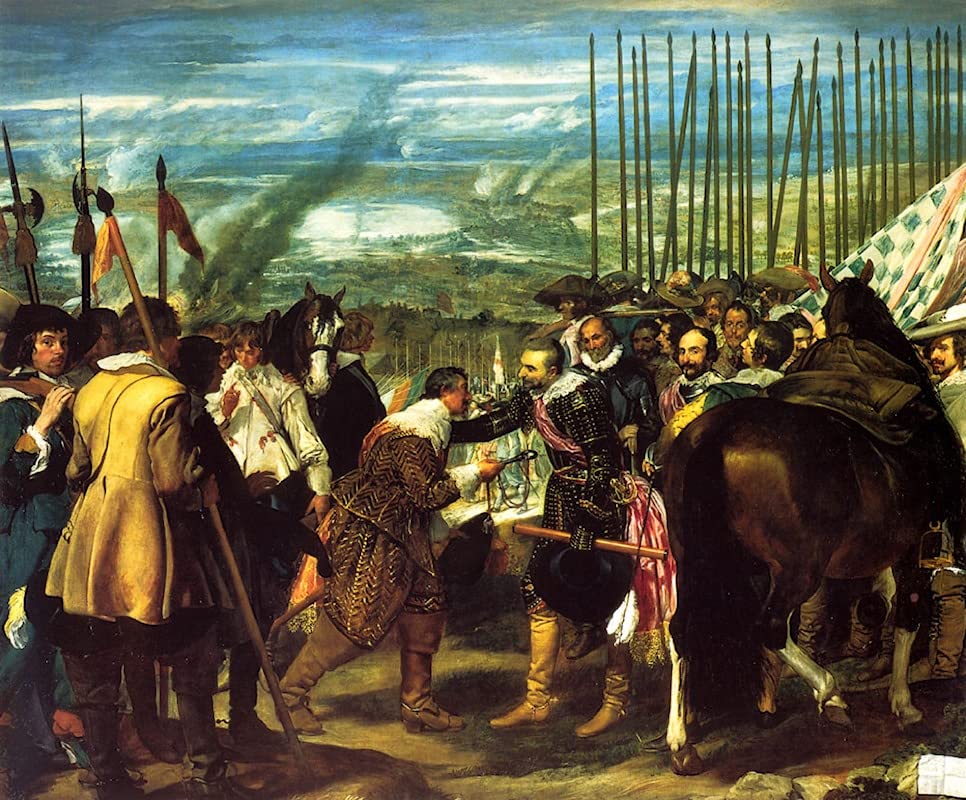 Image Sur Toile Velazquez la Reddition de Breda - Décoration Grand Format 60x90