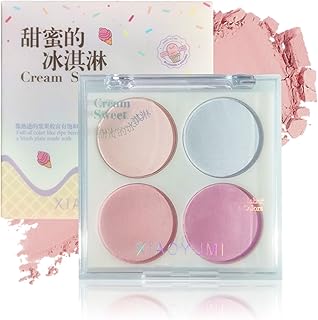 Paleta de rubor de helado de 4 colores - Rubo...