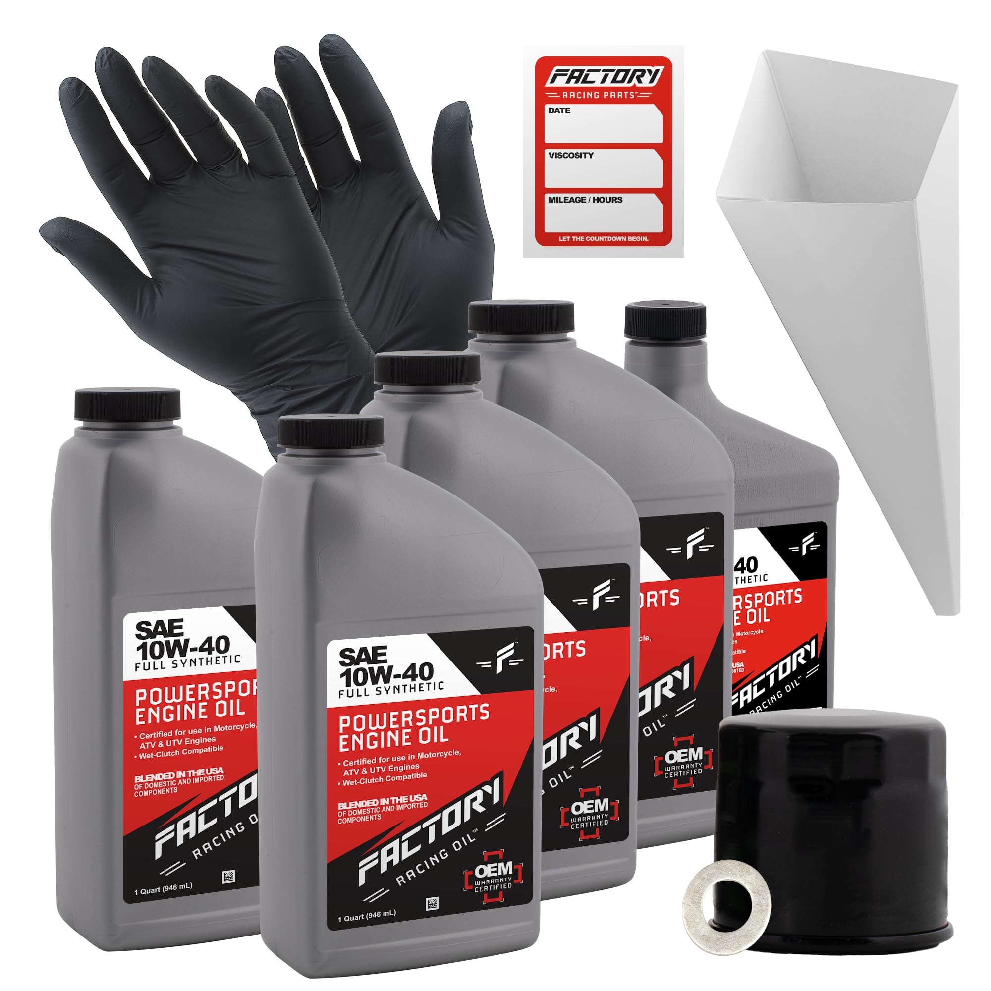STANDARD OILタンク車 Amazon.com: Factory Racing Parts Oil Change Kit compatible